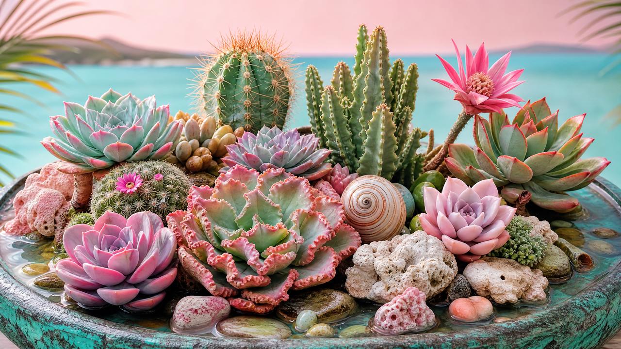 四虎多肉植物造景视频教程